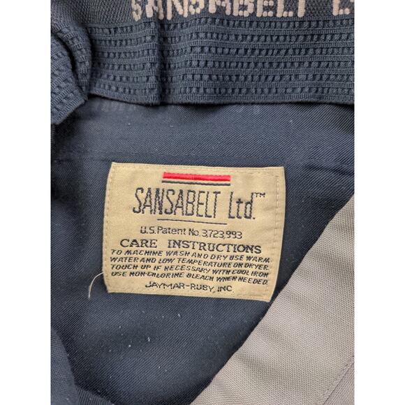 Vintage Mens Sansabelt Jaymar Ruby Pants Size 36x28 Custom Tailored Brown - Picture 13 of 13